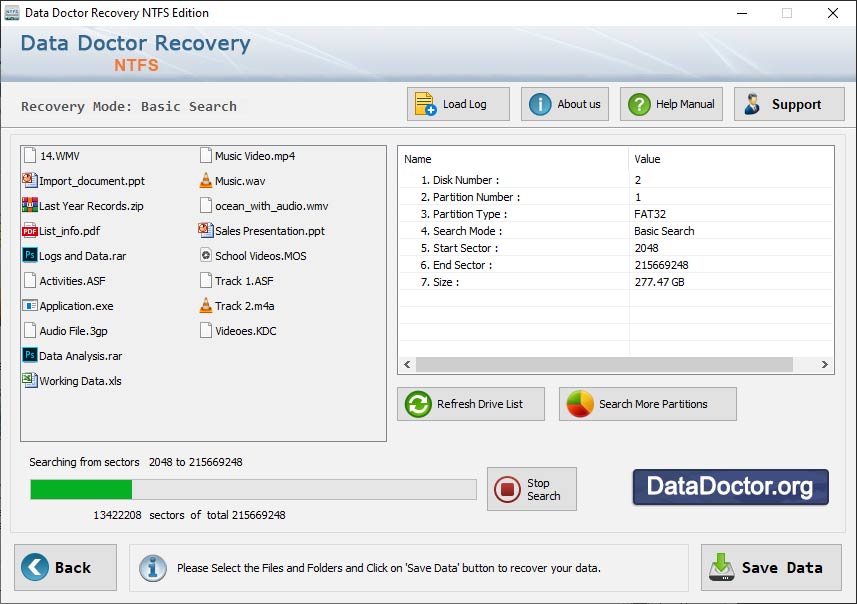 Windows NTFS Partition Recovery