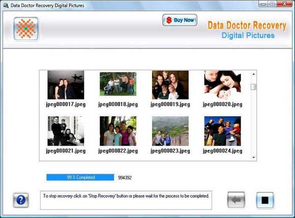 Digital images recovery Software
