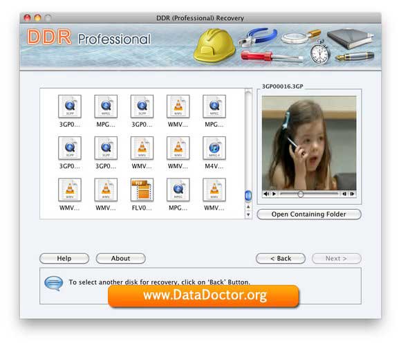 Screenshot of Recover Deleted Mac 4.0.1.6