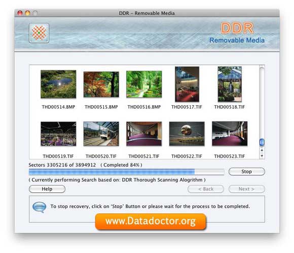 Screenshot of Mac Freeware Recovery
