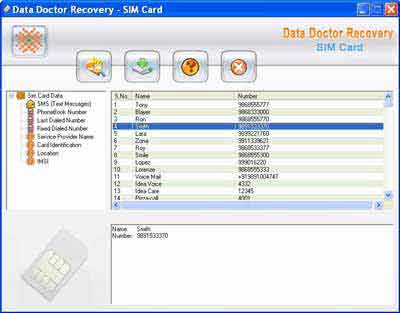 click on “PhoneBook Number” option