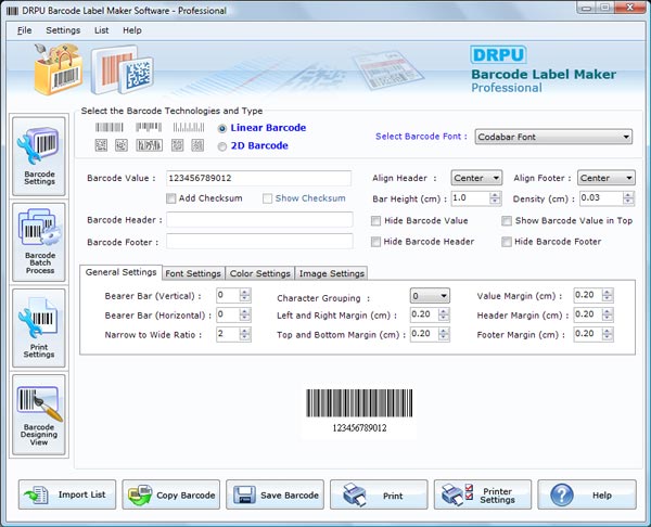 barcode label maker. Barcode label generator