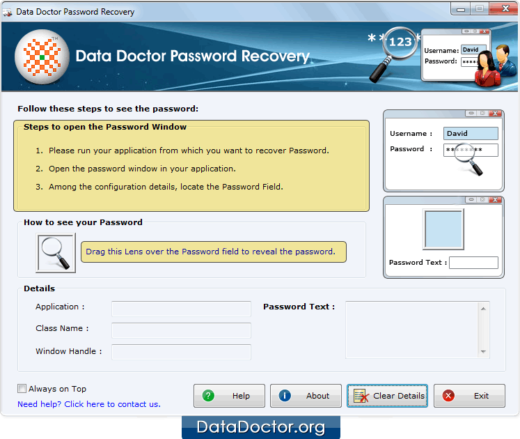 Open Password Recovery Software