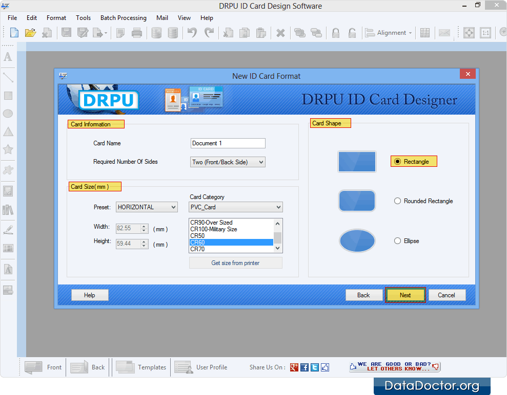 Fill Card Information Fill Card Information