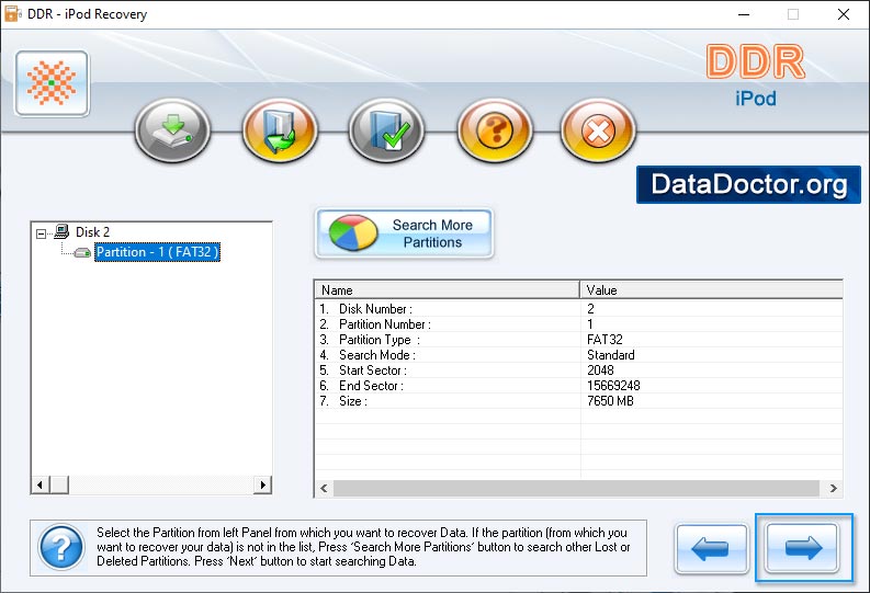 Search more partition Search more partition