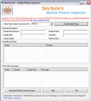 Mobile Phone Inspector Screenshot
