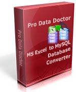 MS Excel to MySQL Database Converter