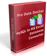 MySQL to MS Excel Database Converter
