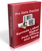 Barcode Label Maker Software Post Office and Bank