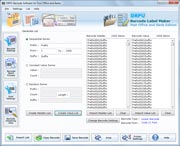 Post Office and Bank Barcode Software