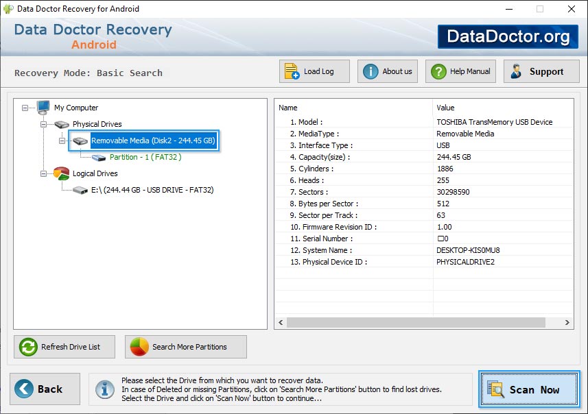 Select partition Select partition