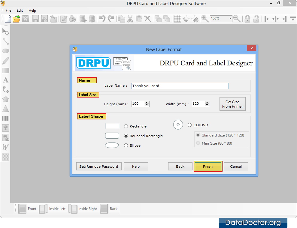 Fill Label Properties Fill Label Properties