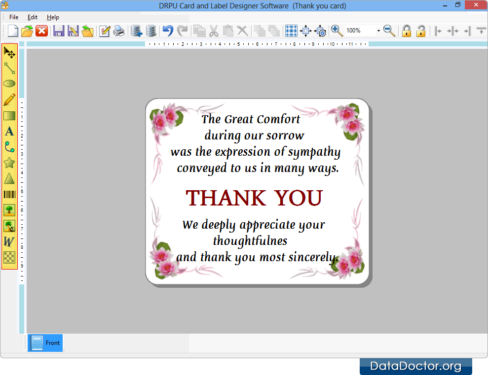 Designed Card Designed Card