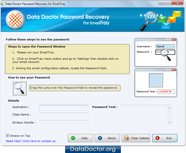 Password Recovery Software For Email Tray