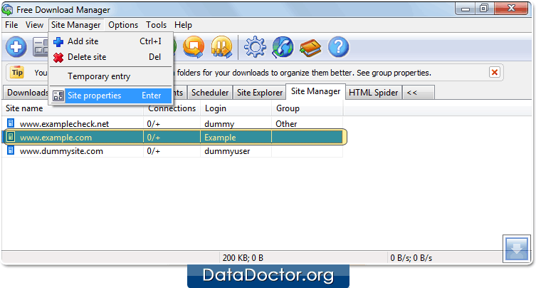 Locate the password field Locate the password field