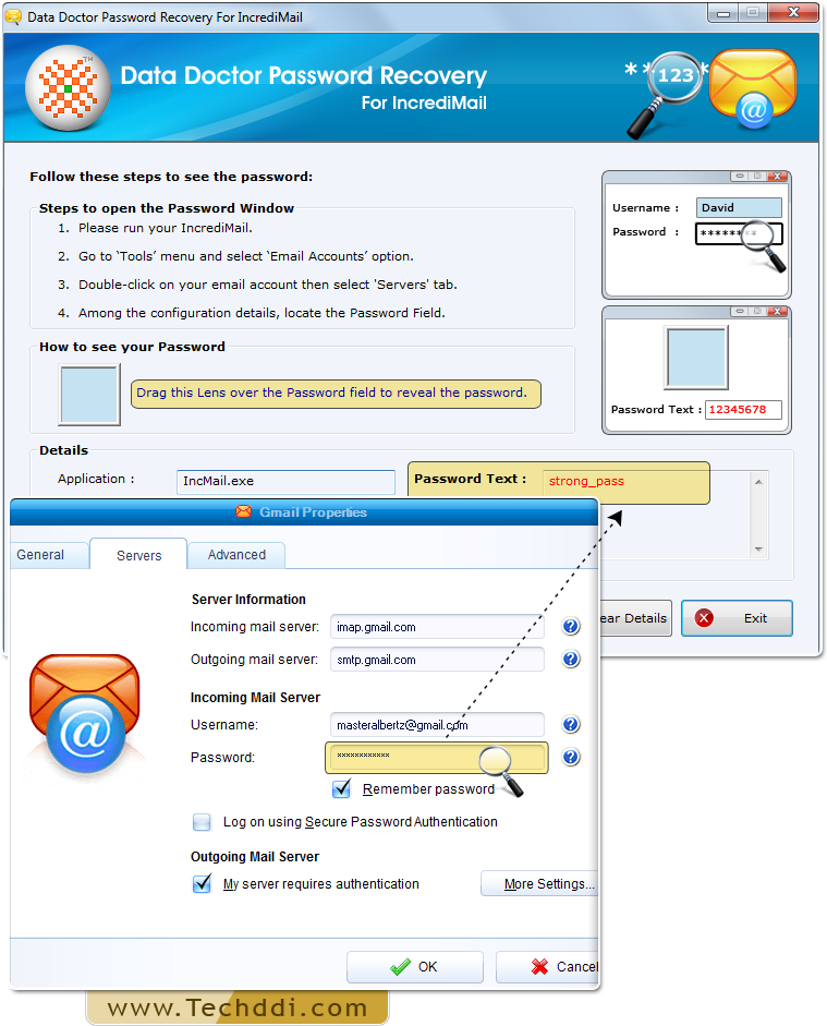 Recovered Password Recovered Password