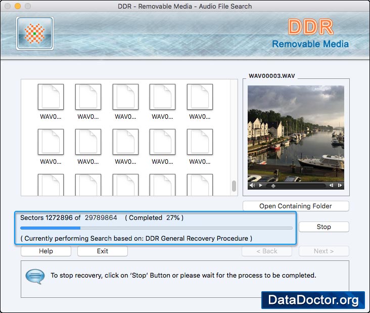 Searching progress bar Searching progress bar