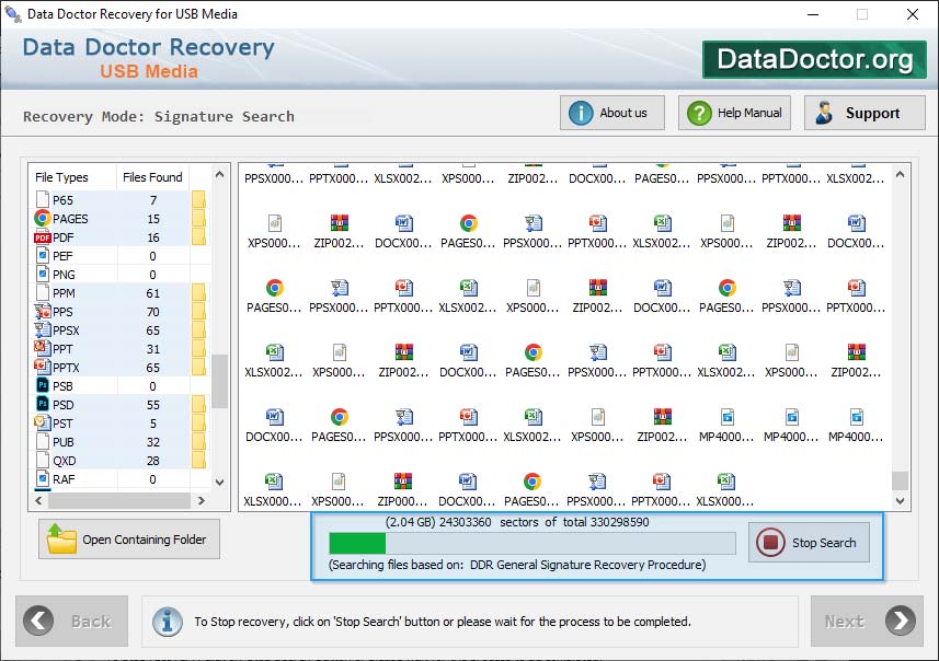 Data Recovery Process is in progress Data Recovery Process is in progress